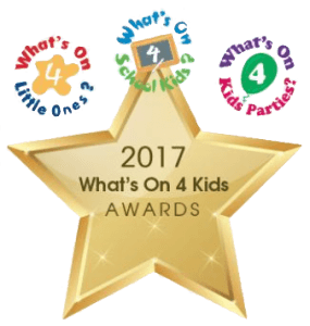 whats on 4 kids award laser tag