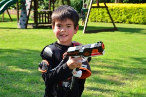 star wars themed laser tag party