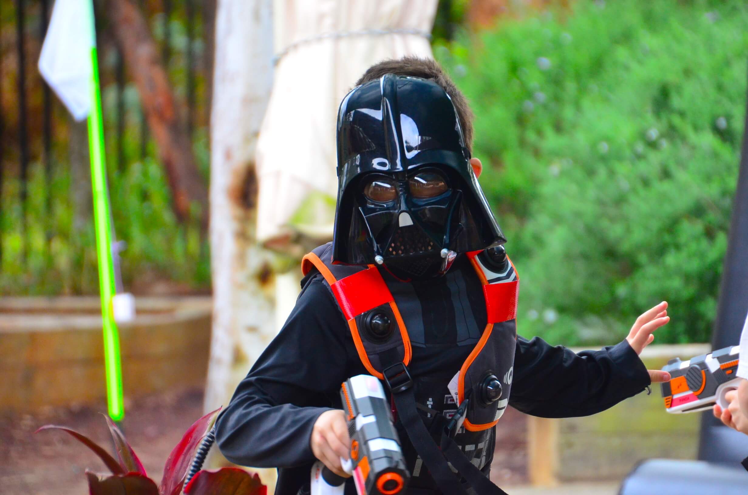 star wars laser tag party for kids birthday