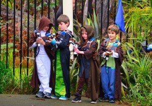young jedi star wars laser tag birthday party