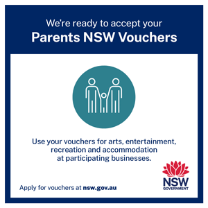 parent NSW vouchers for birthday party